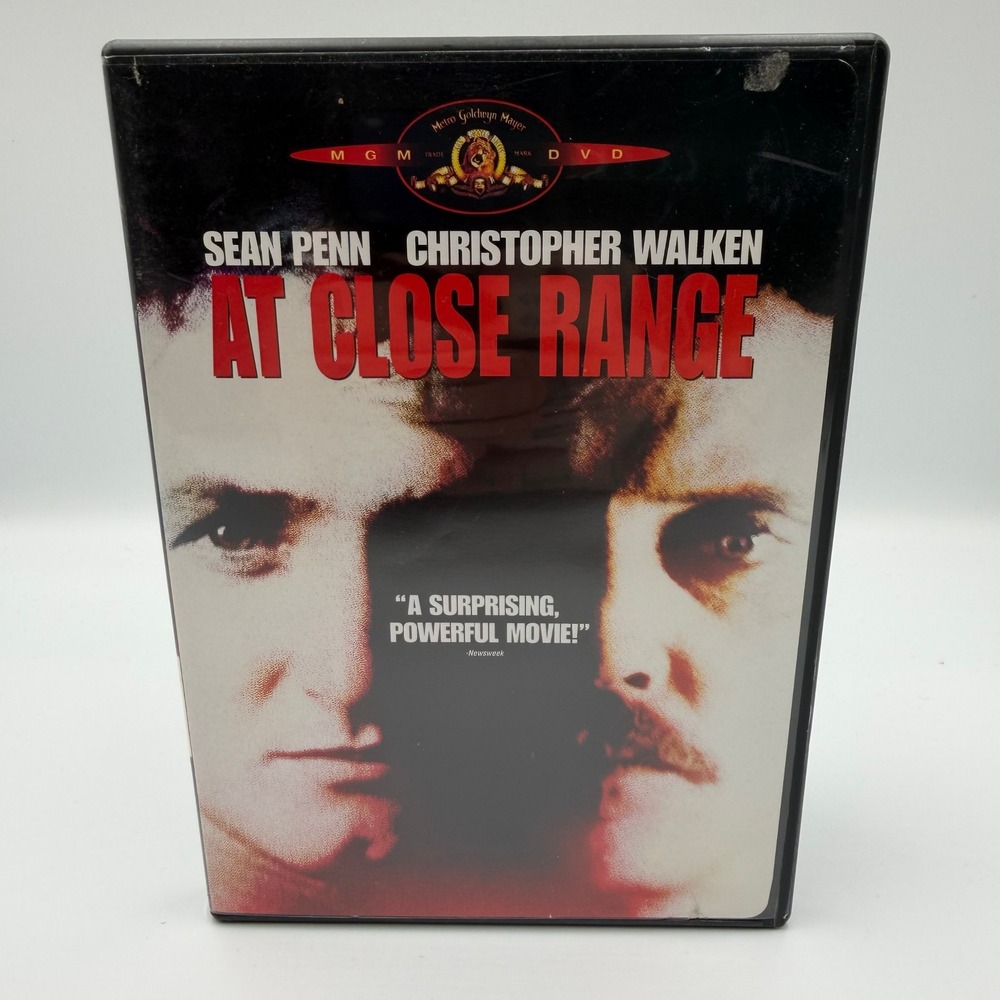 At Close Range DVD Sean Penn Christopher Walken 1986 Crime Drama MGM 1001271